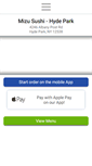 Mobile Screenshot of mizusushihydepark.com